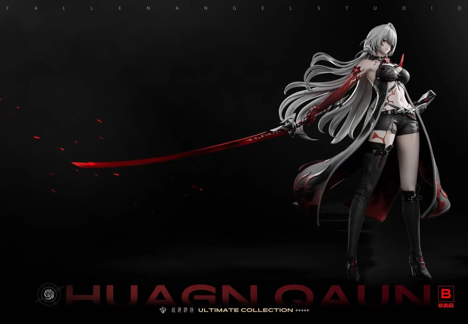 FA STUDIO – Acheron Honkai: Star Rail 1/4 Scale TOPGK Statue In Stock