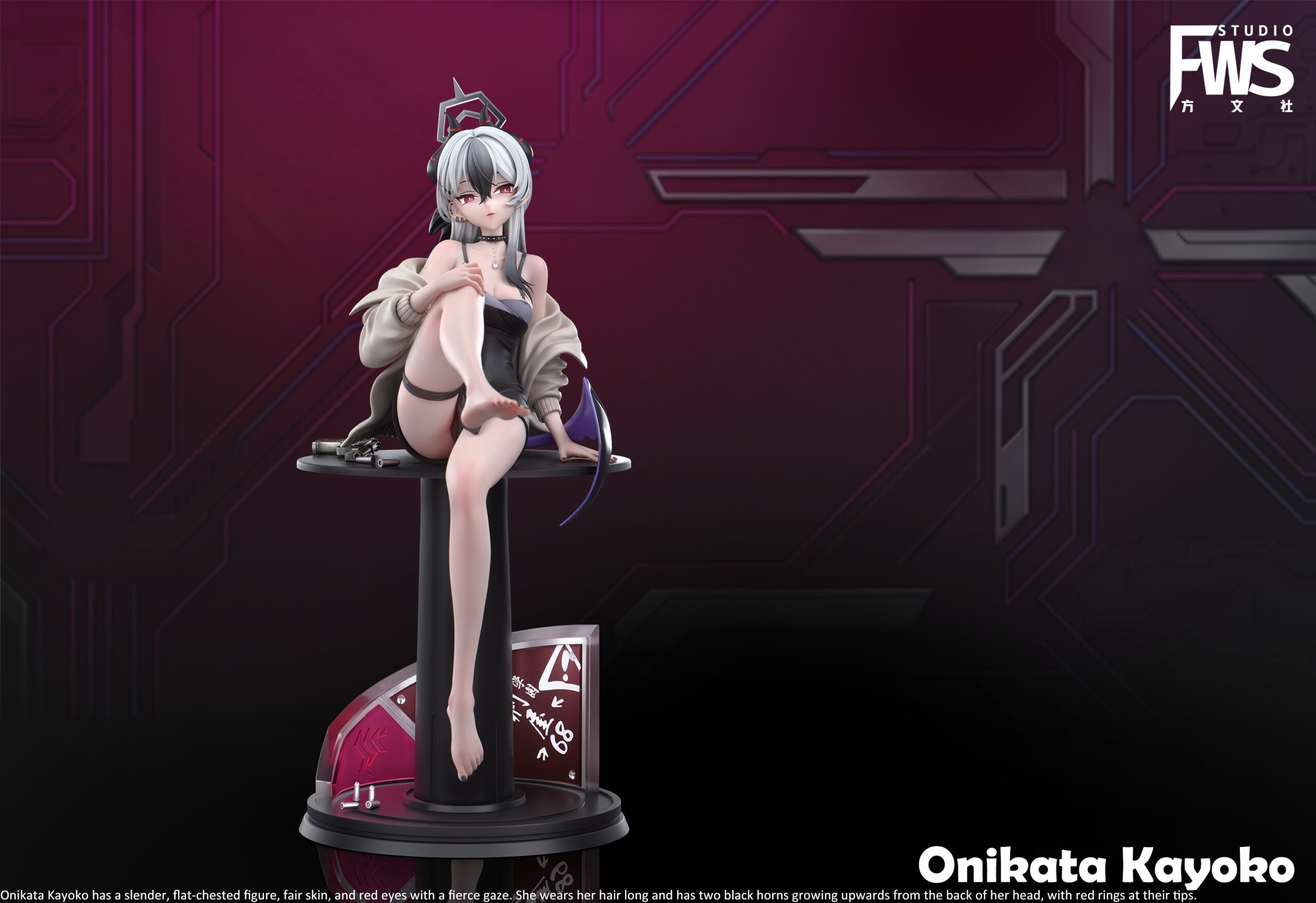 FWS Studio Blue Archive Onikata Kayoko Statue