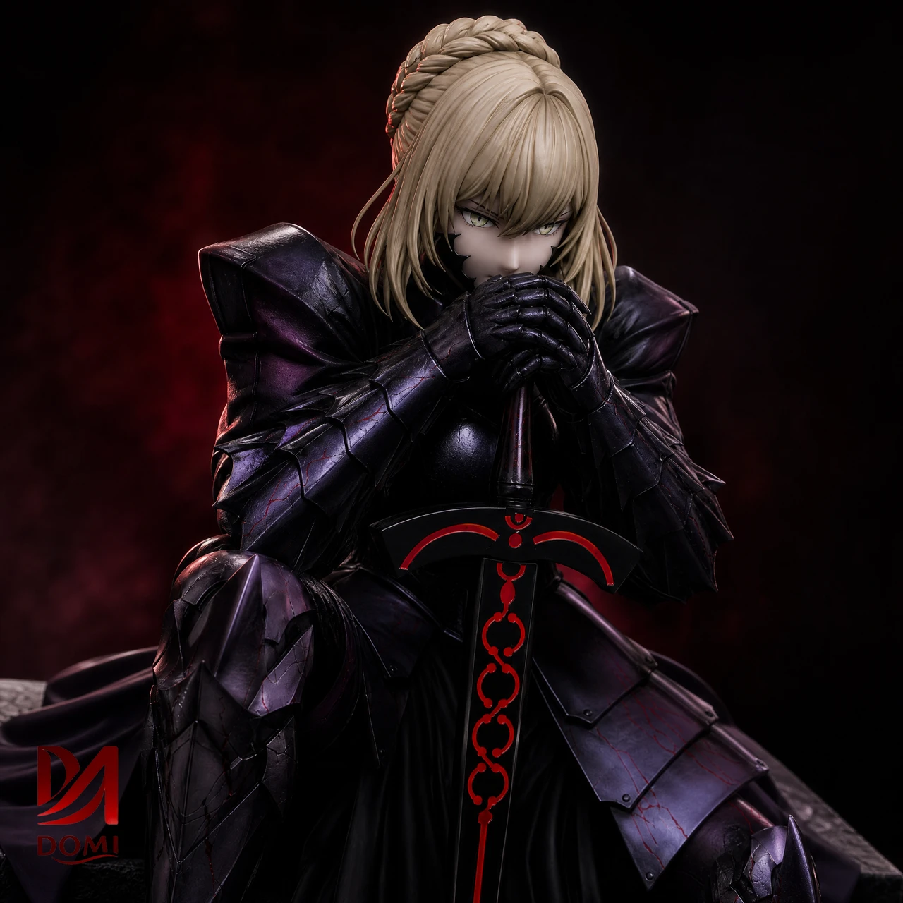 FateStay Night Black Saber 16 Scale TOPGK Statue – Domi Studio