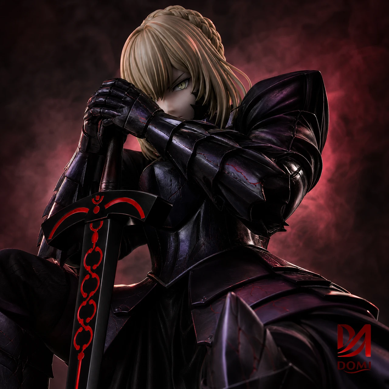 FateStay Night Black Saber 16 Scale TOPGK Statue – Domi Studio
