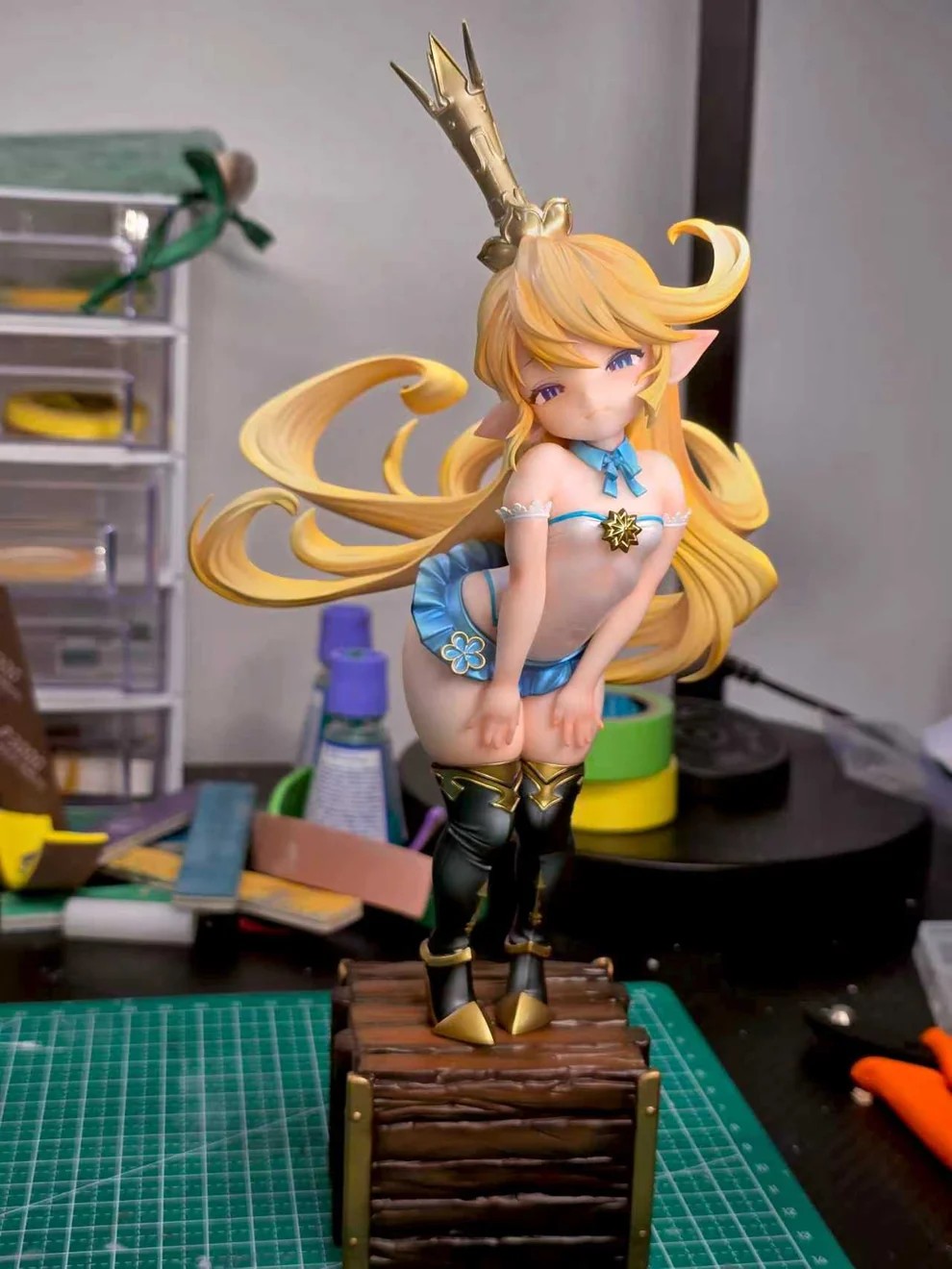 Fiercely Enter Studio Granblue Fantasy Charlotta Statue