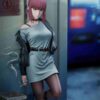 Firefly Studio Smoking Behind the Supermarket with You Yamada Statue