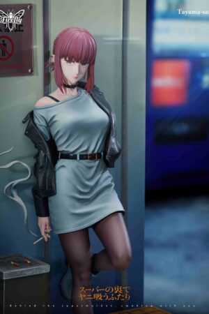 Firefly Studio Smoking Behind the Supermarket with You Yamada Statue