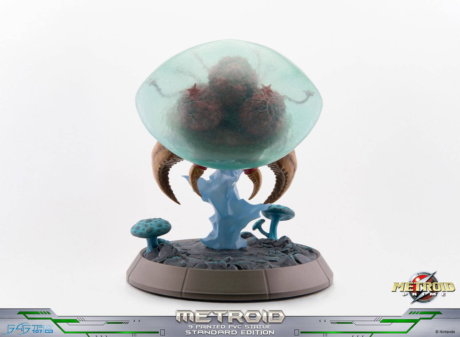 First 4 Figures – Metroid Prime – Metroid Glow-in-the-Dark Soft Vinyl Figure - Image 2