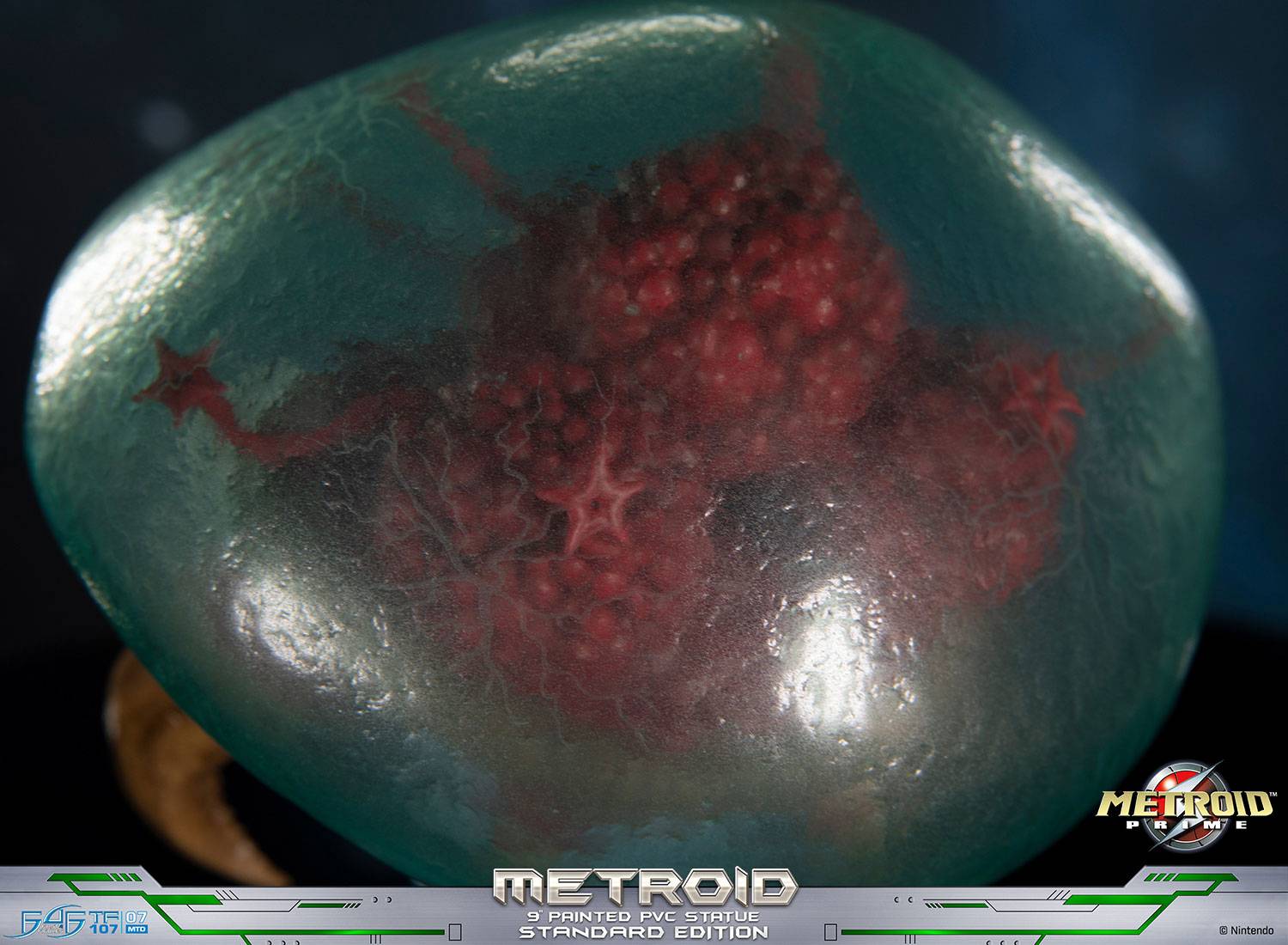 First 4 Figures – Metroid Prime – Metroid Glow-in-the-Dark Soft Vinyl Figure - Image 7