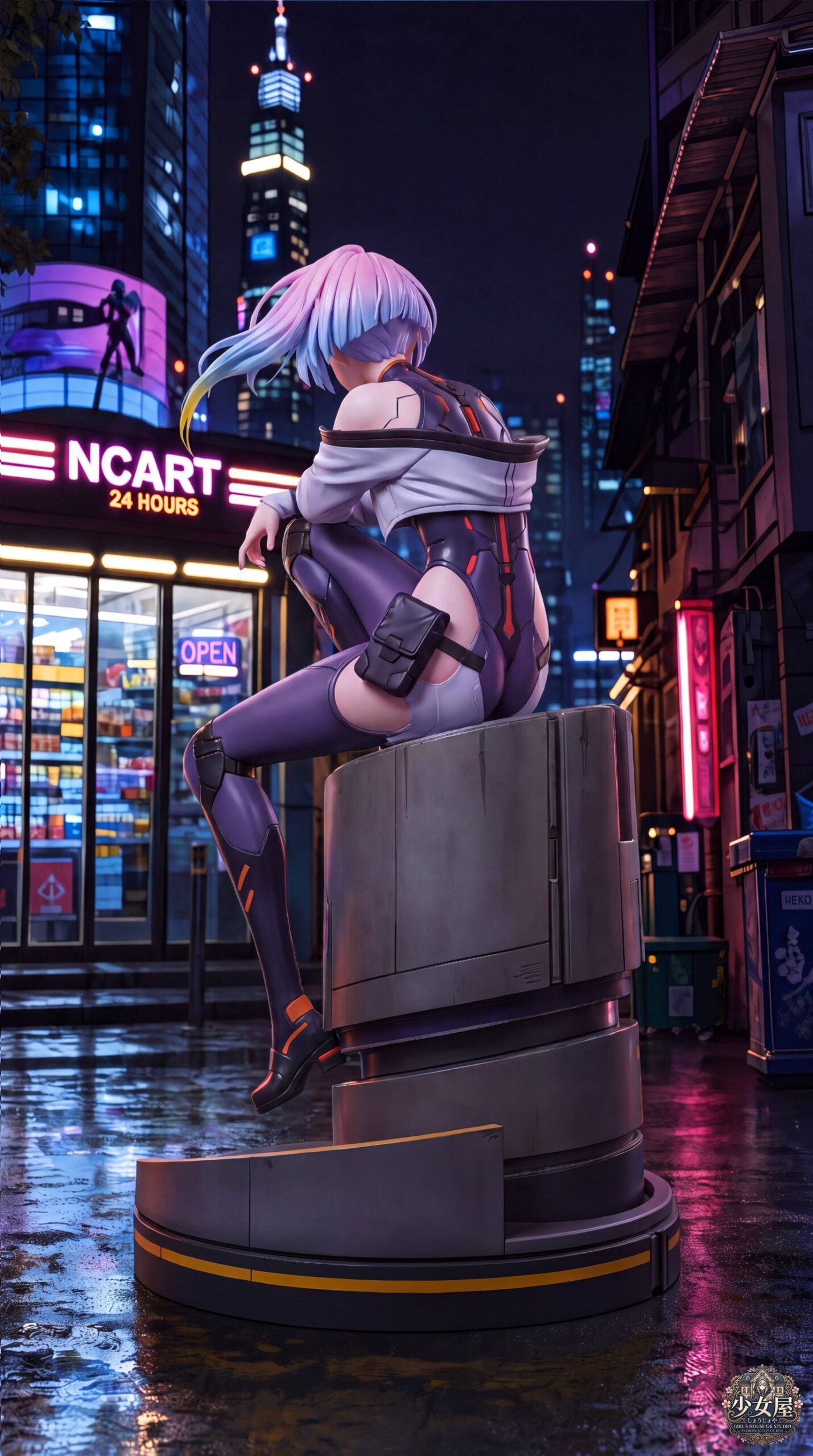Girl's House GK Studio Cyberpunk: Edgerunners Lucy Statue