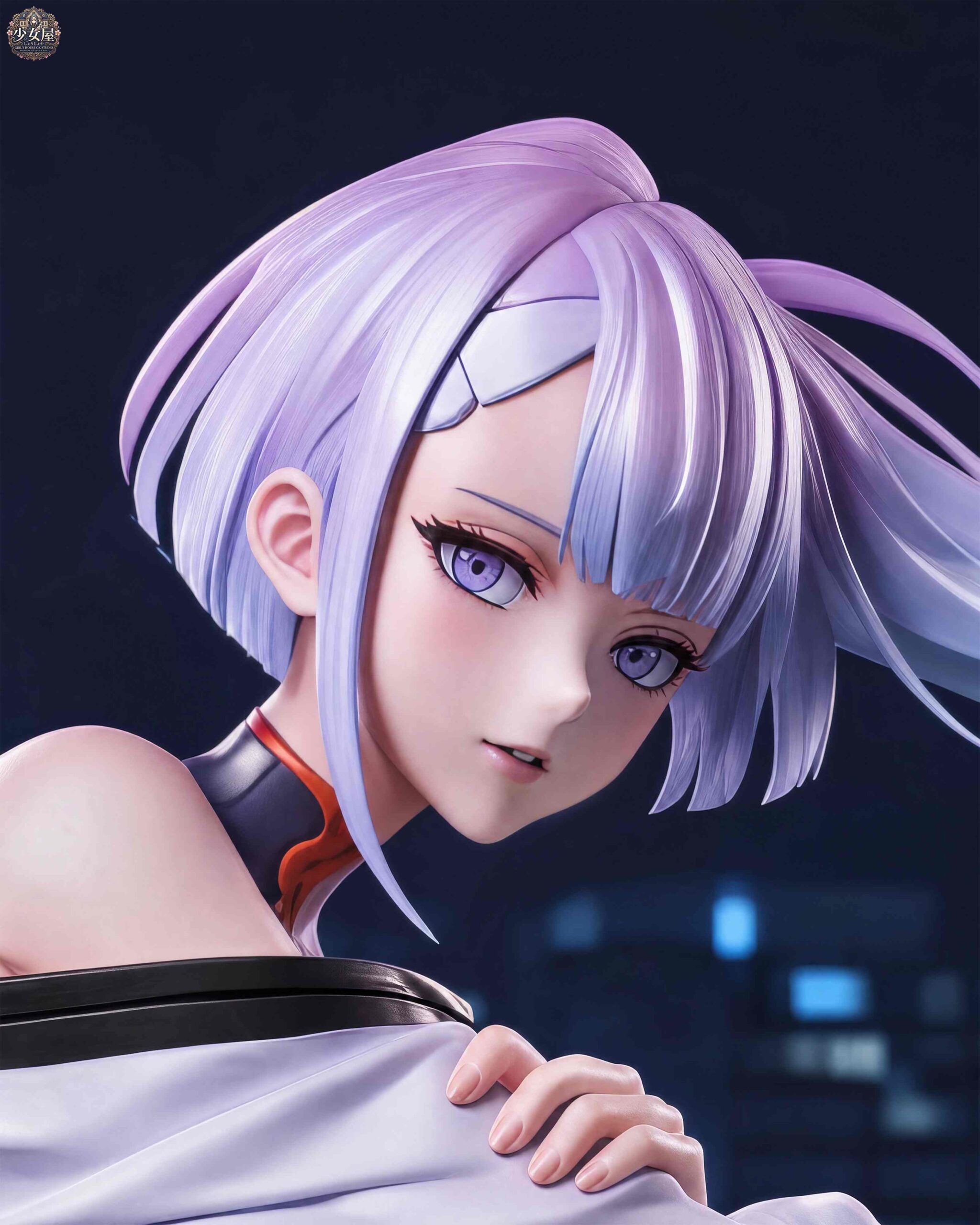 Girl's House GK Studio Cyberpunk: Edgerunners Lucy Statue