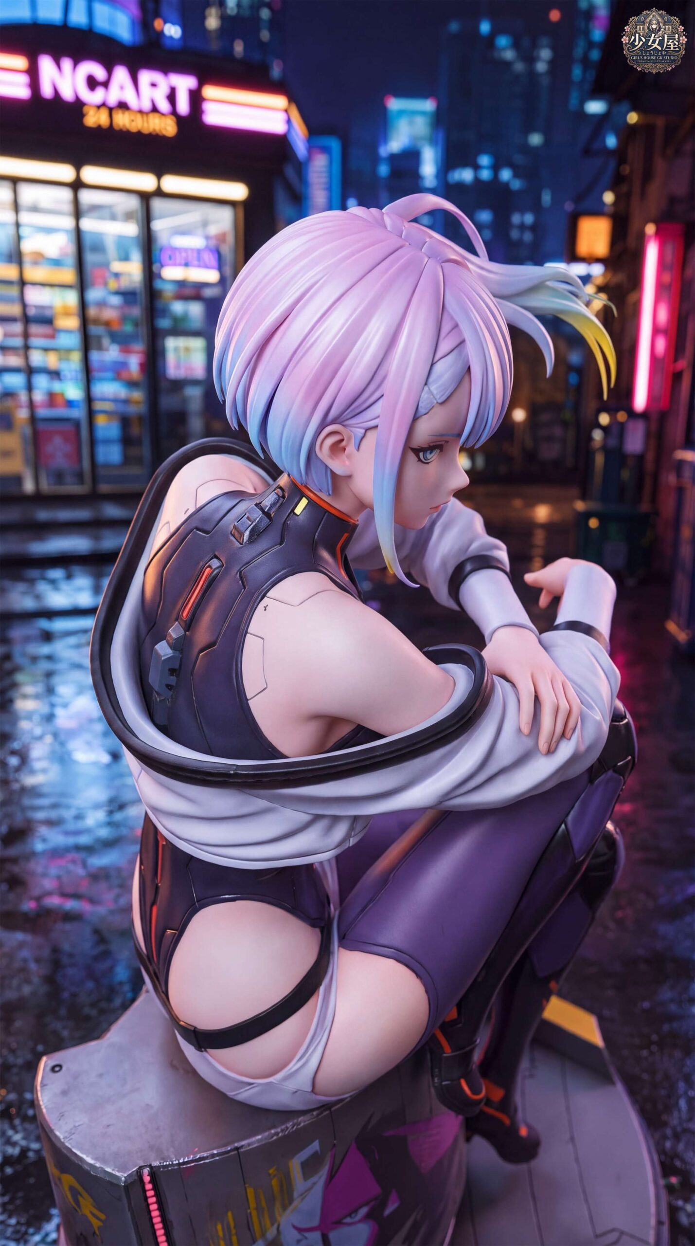 Girl's House GK Studio Cyberpunk: Edgerunners Lucy Statue