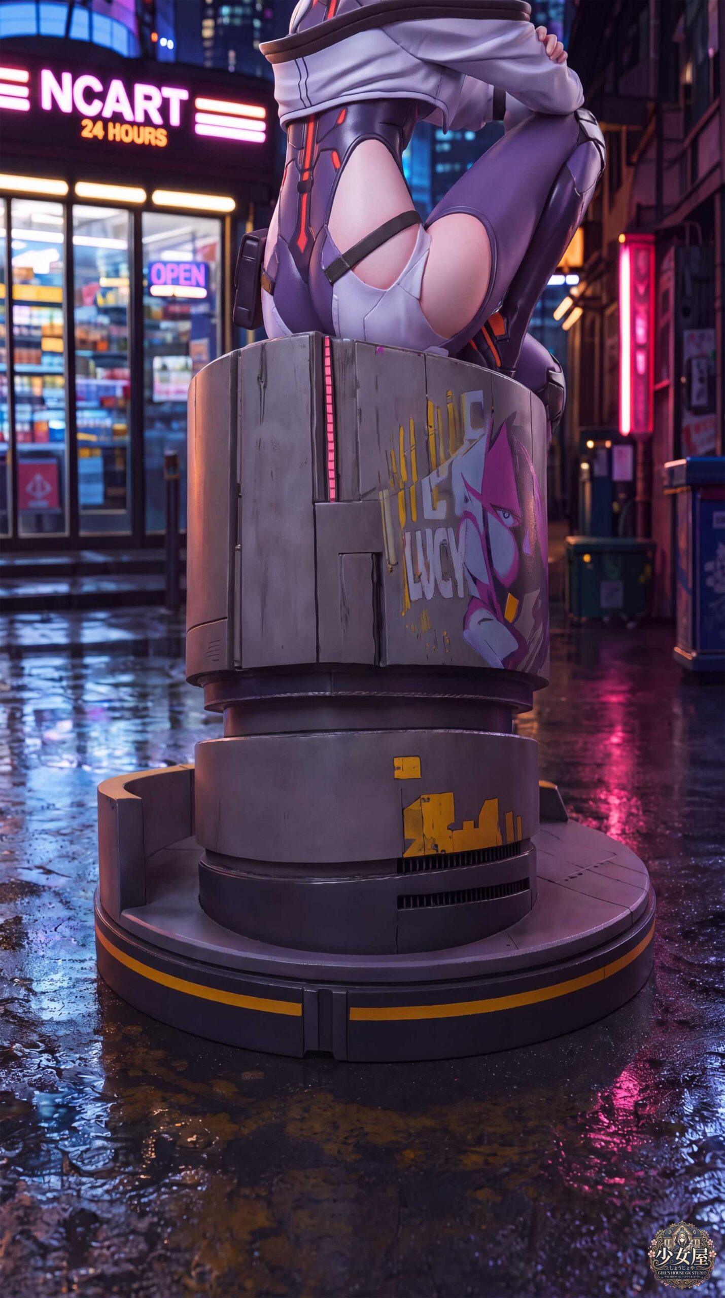 Girl's House GK Studio Cyberpunk: Edgerunners Lucy Statue