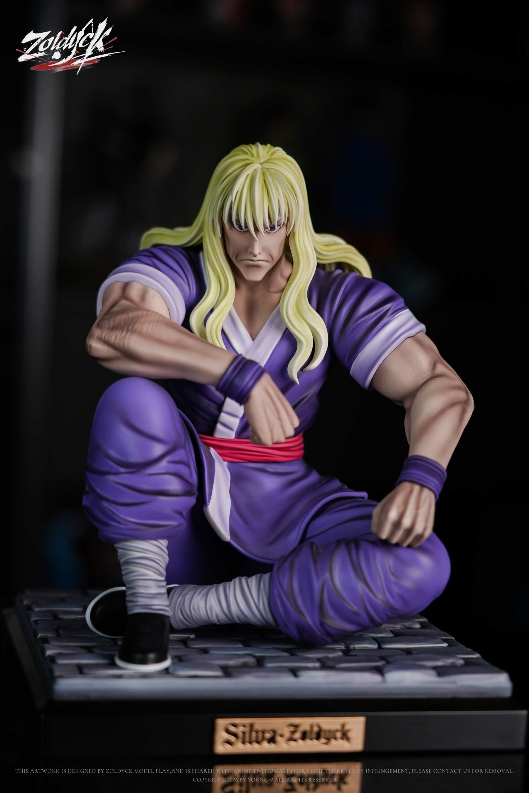 HUNTER×HUNTER Silva Zoldyck & Zeno Zoldyck 16 Scale TOPGK Statue - Zoldyck Studio