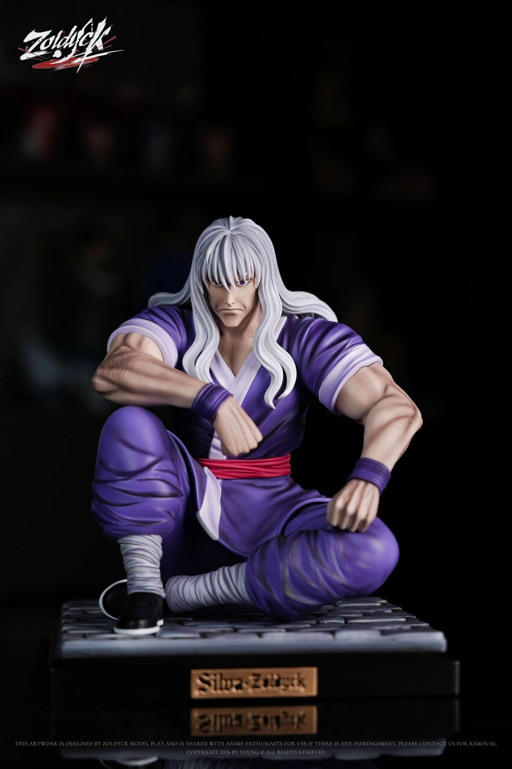 HUNTER×HUNTER Silva Zoldyck & Zeno Zoldyck 16 Scale TOPGK Statue - Zoldyck Studio