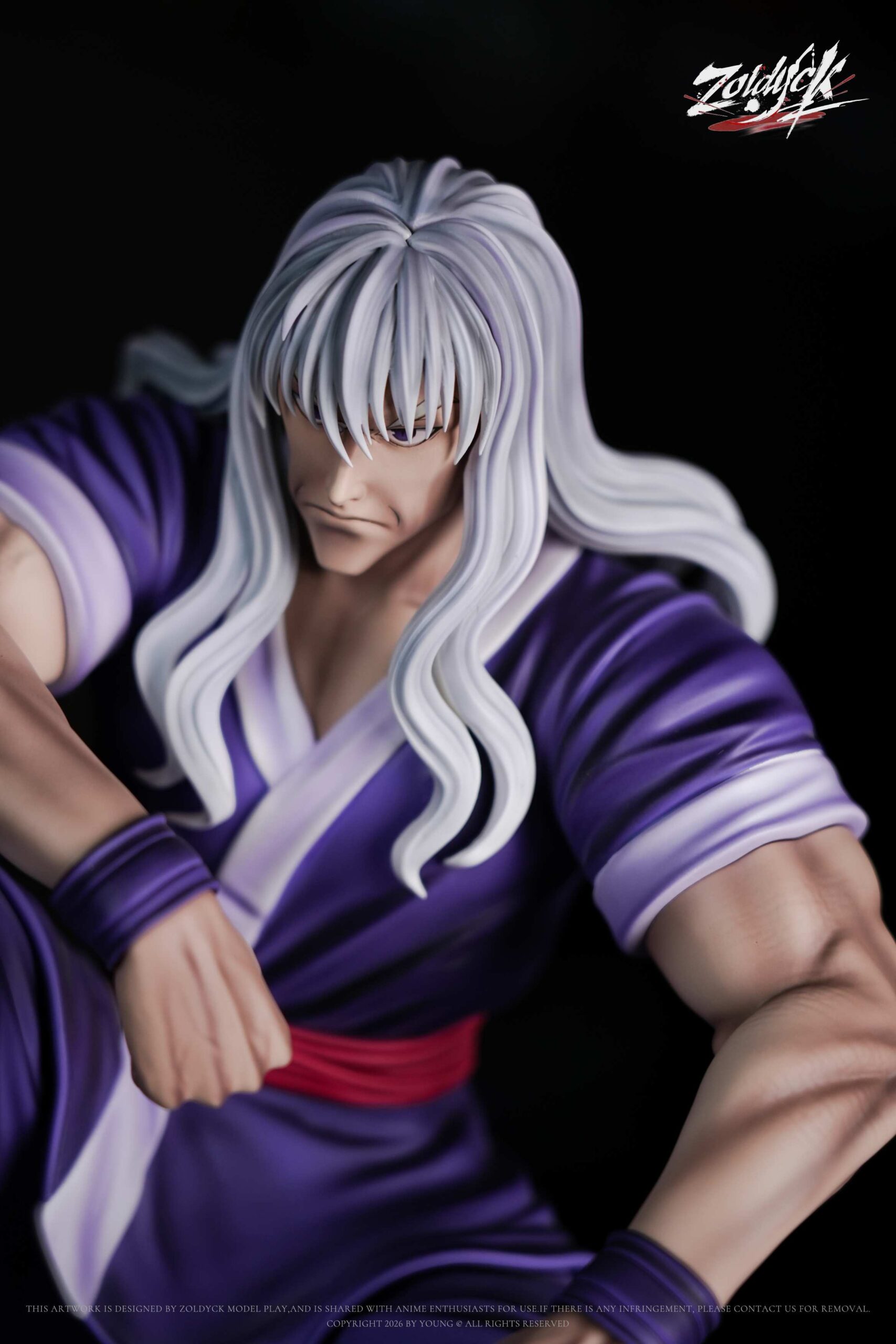 HUNTER×HUNTER Silva Zoldyck & Zeno Zoldyck 1/6 Scale TOPGK Statue - Zoldyck Studio - Image 13