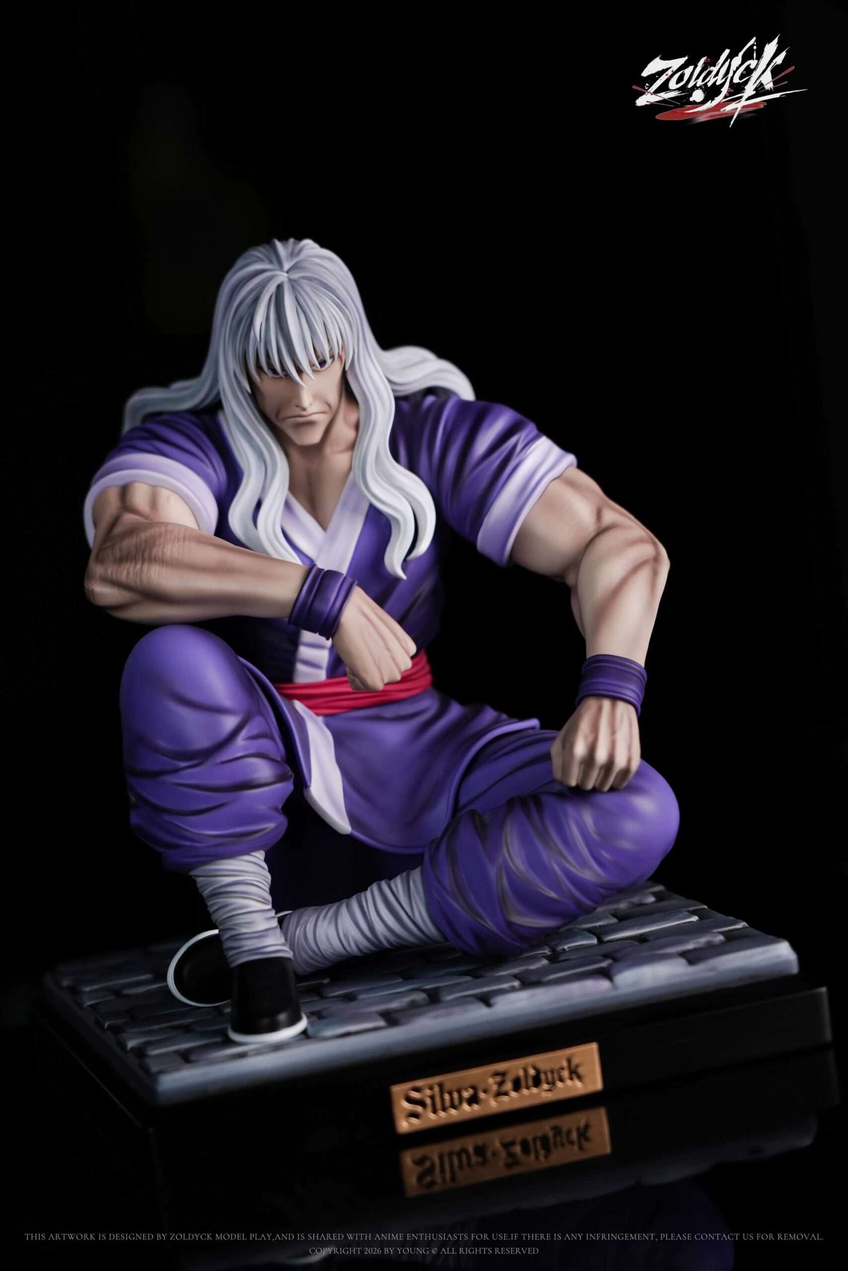 HUNTER×HUNTER Silva Zoldyck & Zeno Zoldyck 16 Scale TOPGK Statue - Zoldyck Studio