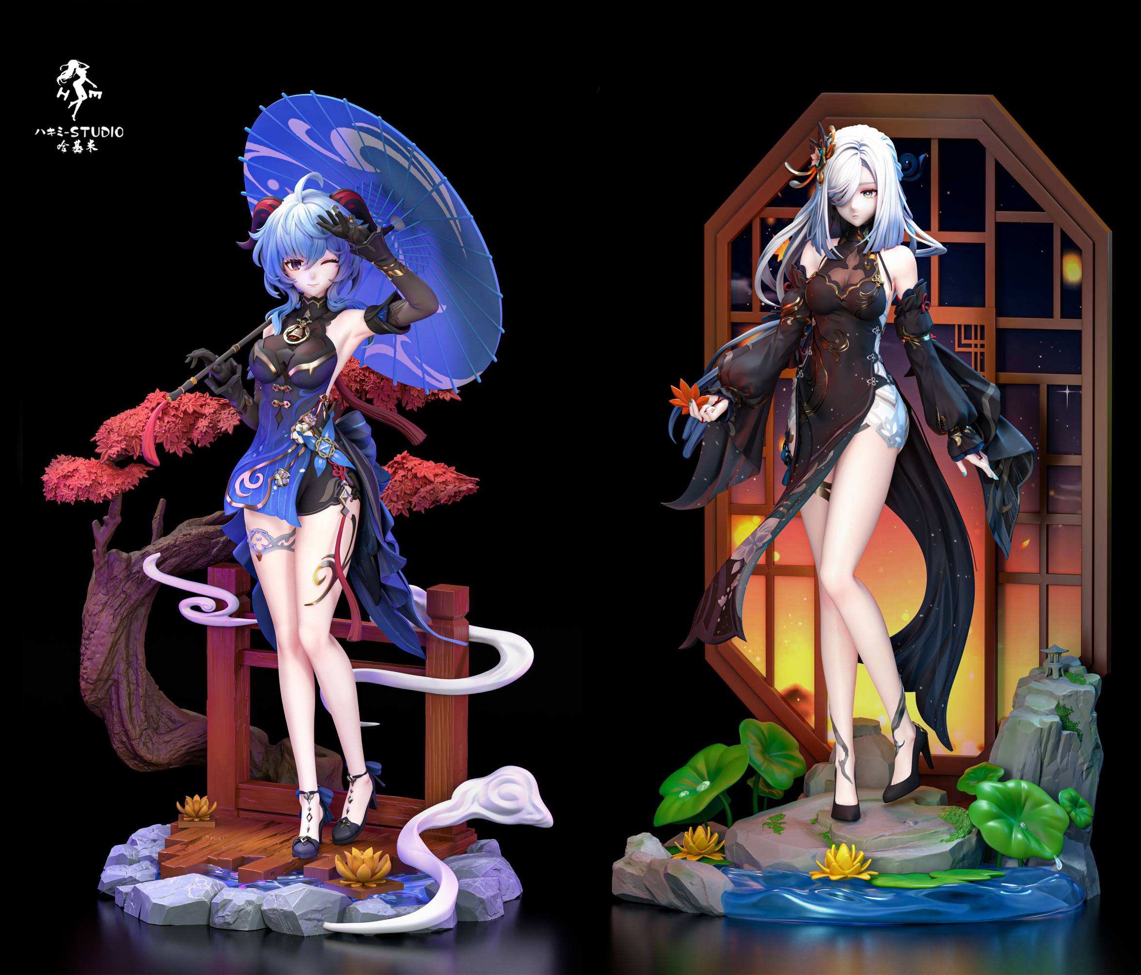 Hakimi Studio Genshin Impact Ganyu & Shenhe Statue