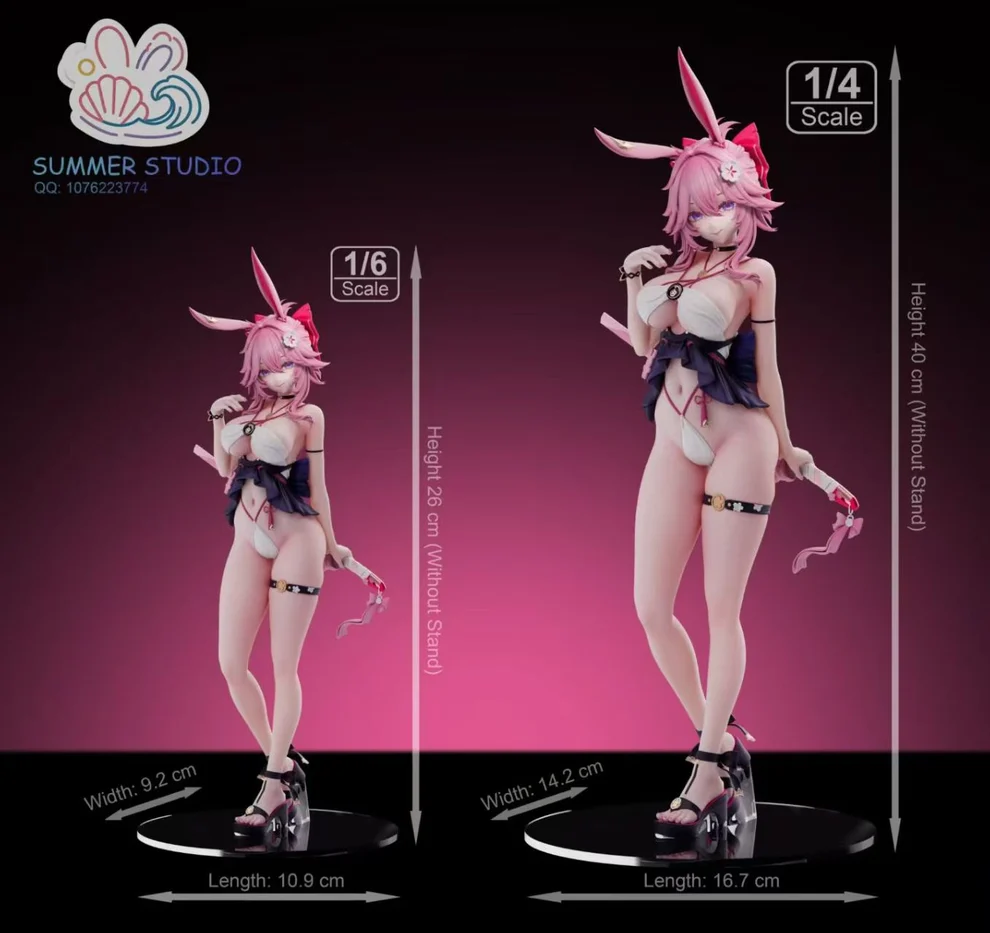 Honkai Impact 3rd Yae Sakura 16 & 14 Scale Statue GK Limited Edition – Summer Studio