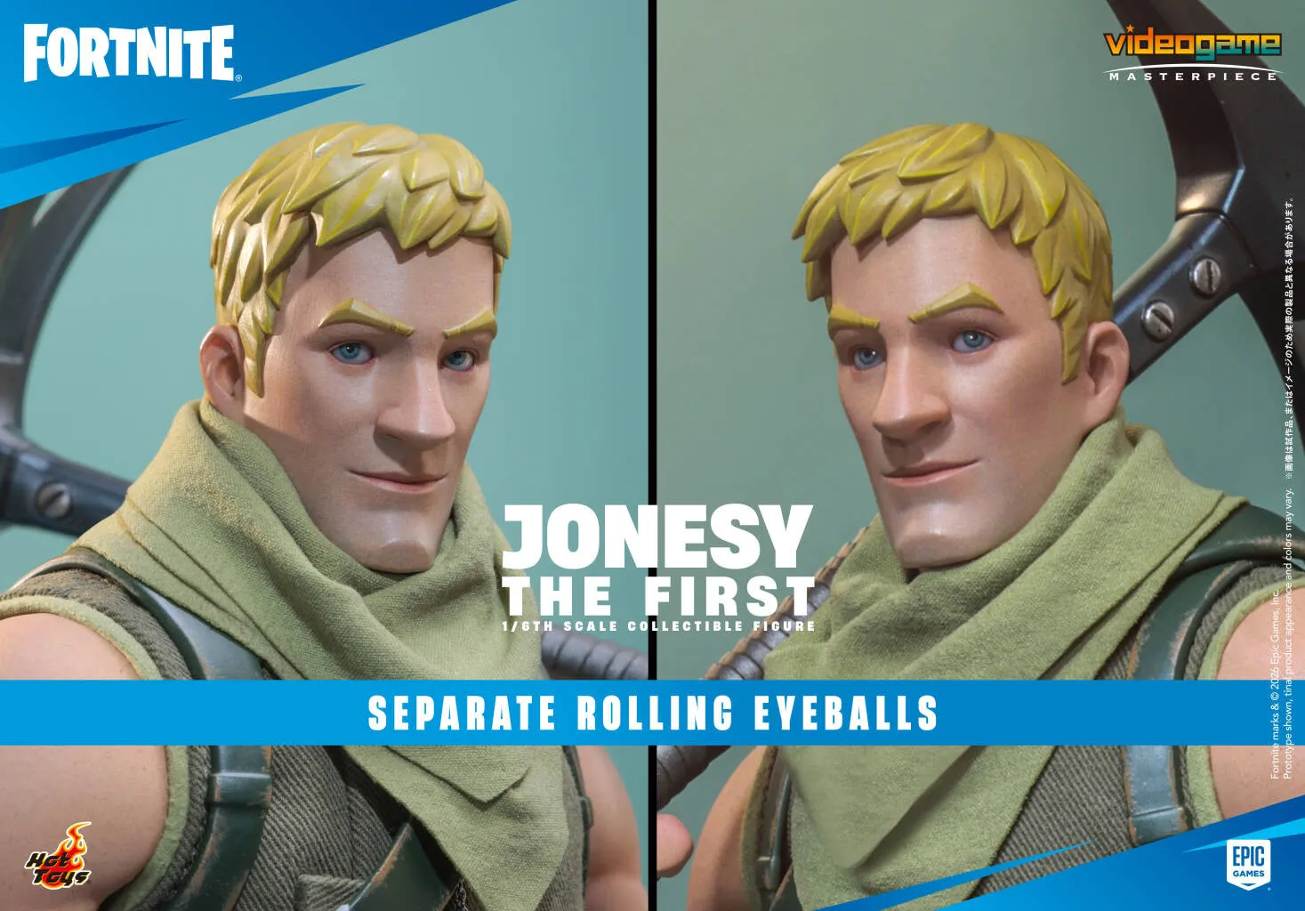 Hot Toys – Fortnite Jonesy The First VGM85 1/6 Scale Figure (Licensed)