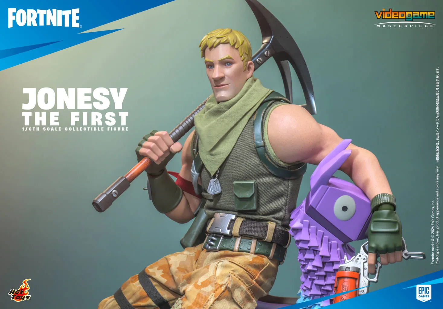 Hot Toys – Fortnite Jonesy The First VGM85 1/6 Scale Figure (Licensed)