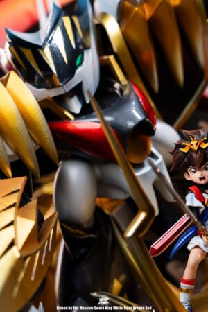 Huan Su Studio Super Mashin Hero Wataru Caliburn Ryujinmaru & Wataru Ikusabe Statue