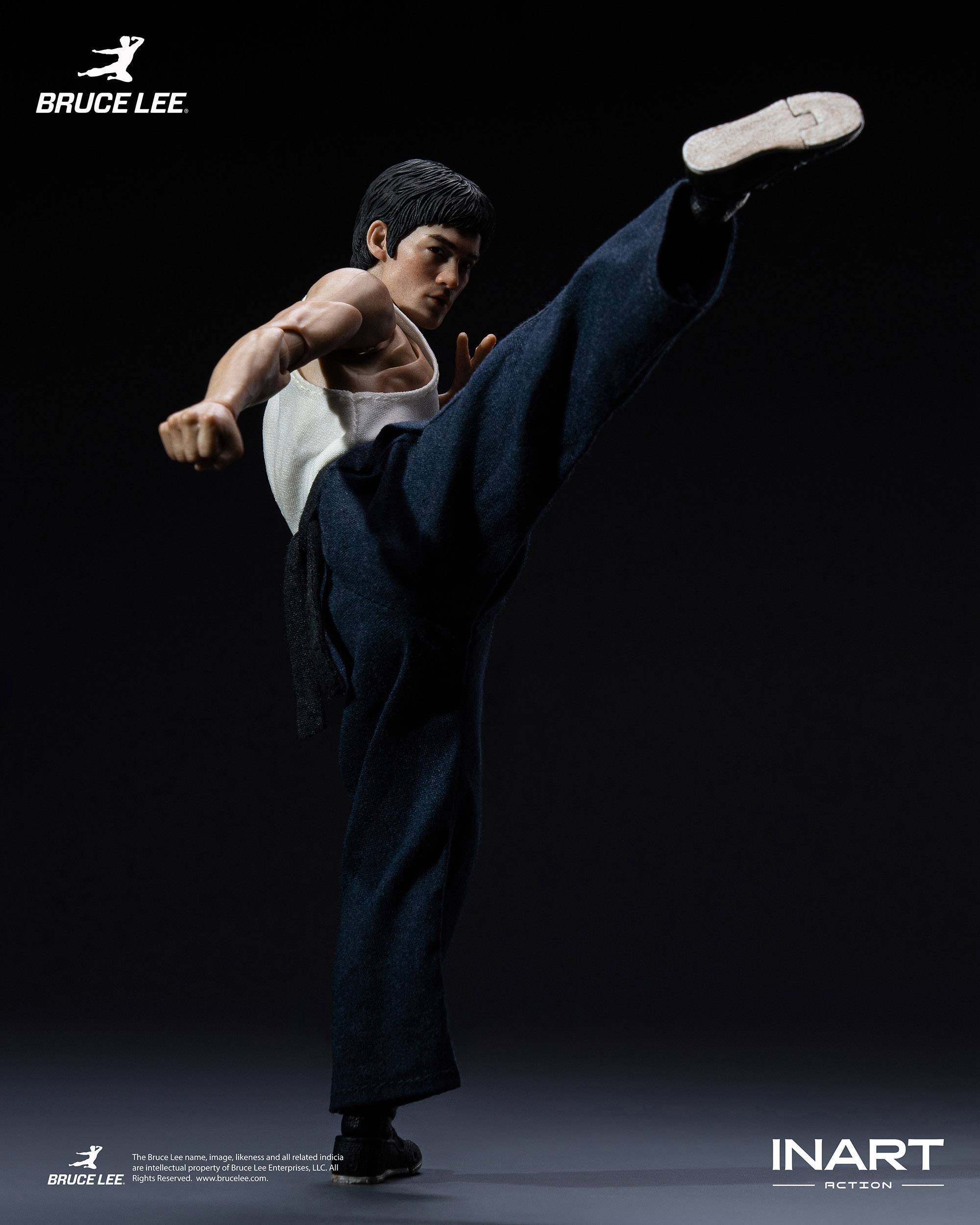 INART - Bruce Lee - 1/12 Scale Kung Fu Outfit Version Action Figure TOPGK