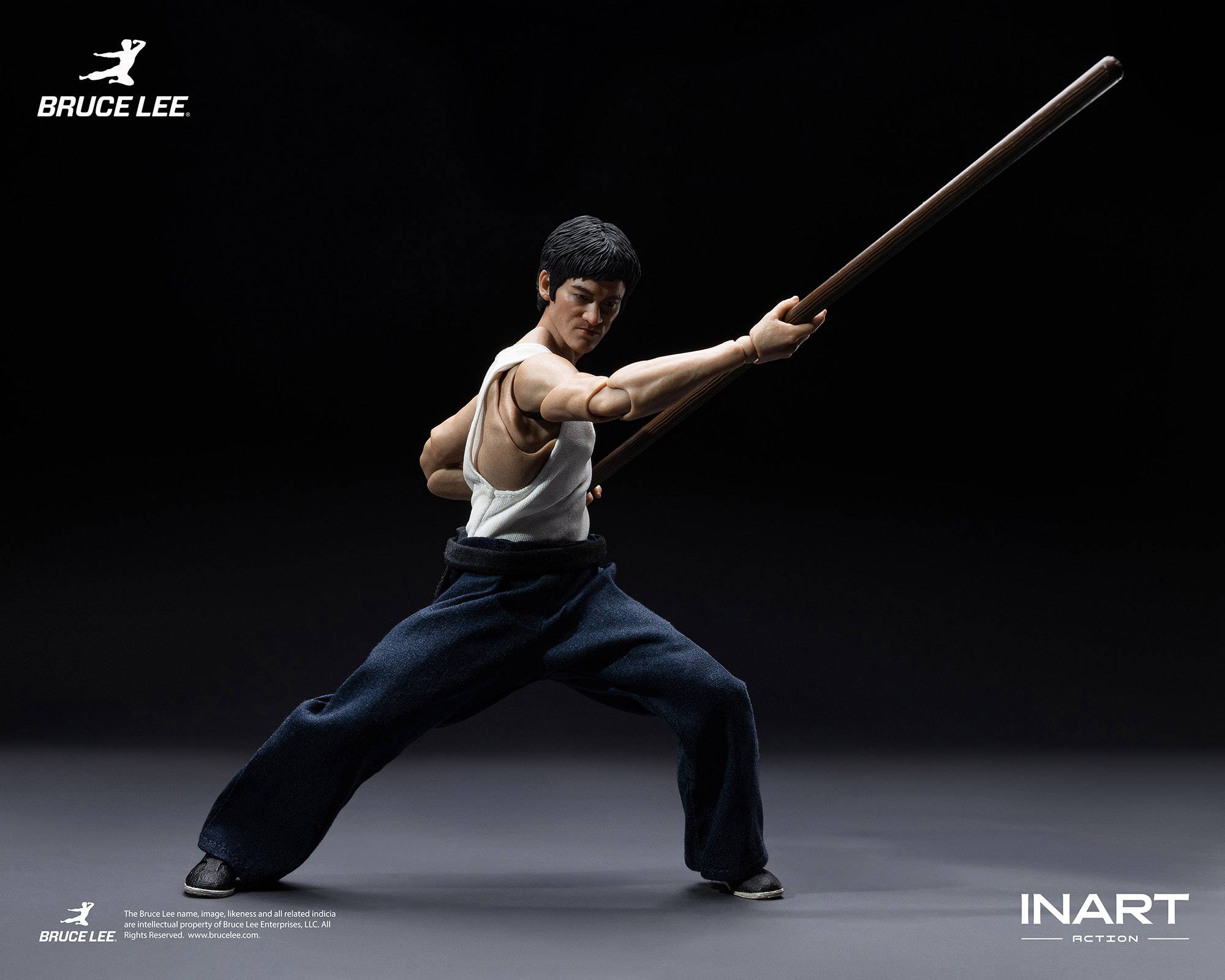 INART - Bruce Lee - 1/12 Scale Kung Fu Outfit Version Action Figure TOPGK