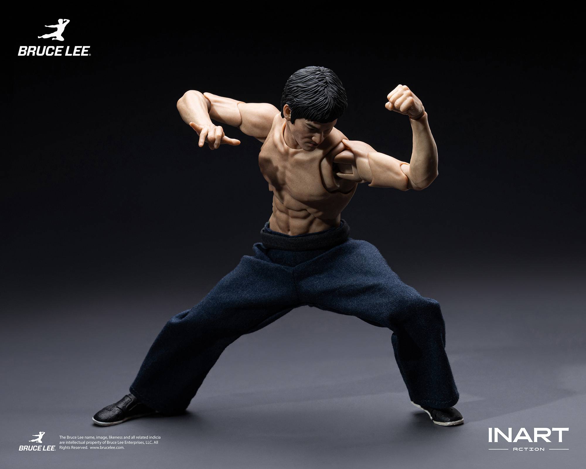 INART - Bruce Lee - 1/12 Scale Kung Fu Outfit Version Action Figure TOPGK