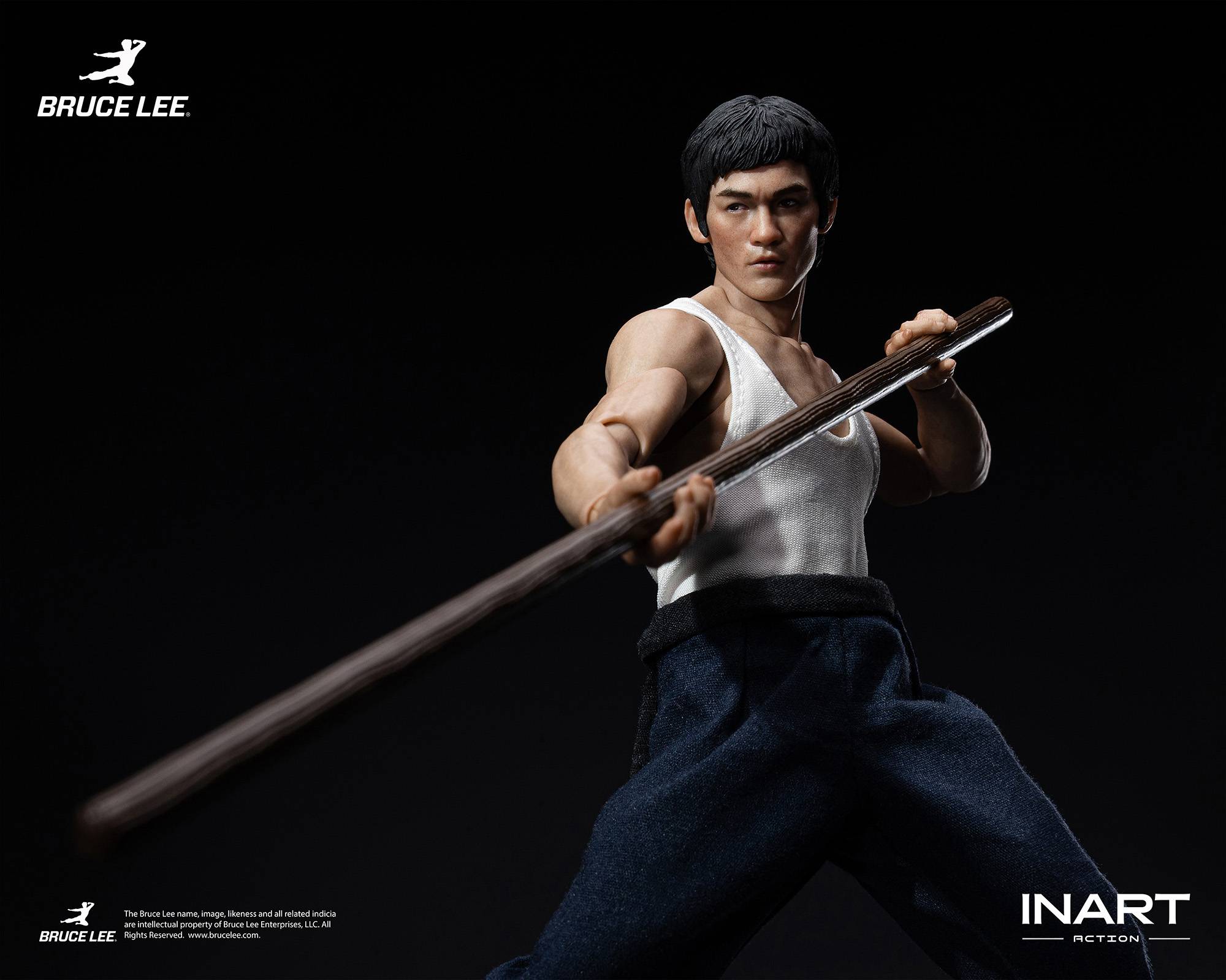INART - Bruce Lee - 1/12 Scale Kung Fu Outfit Version Action Figure TOPGK