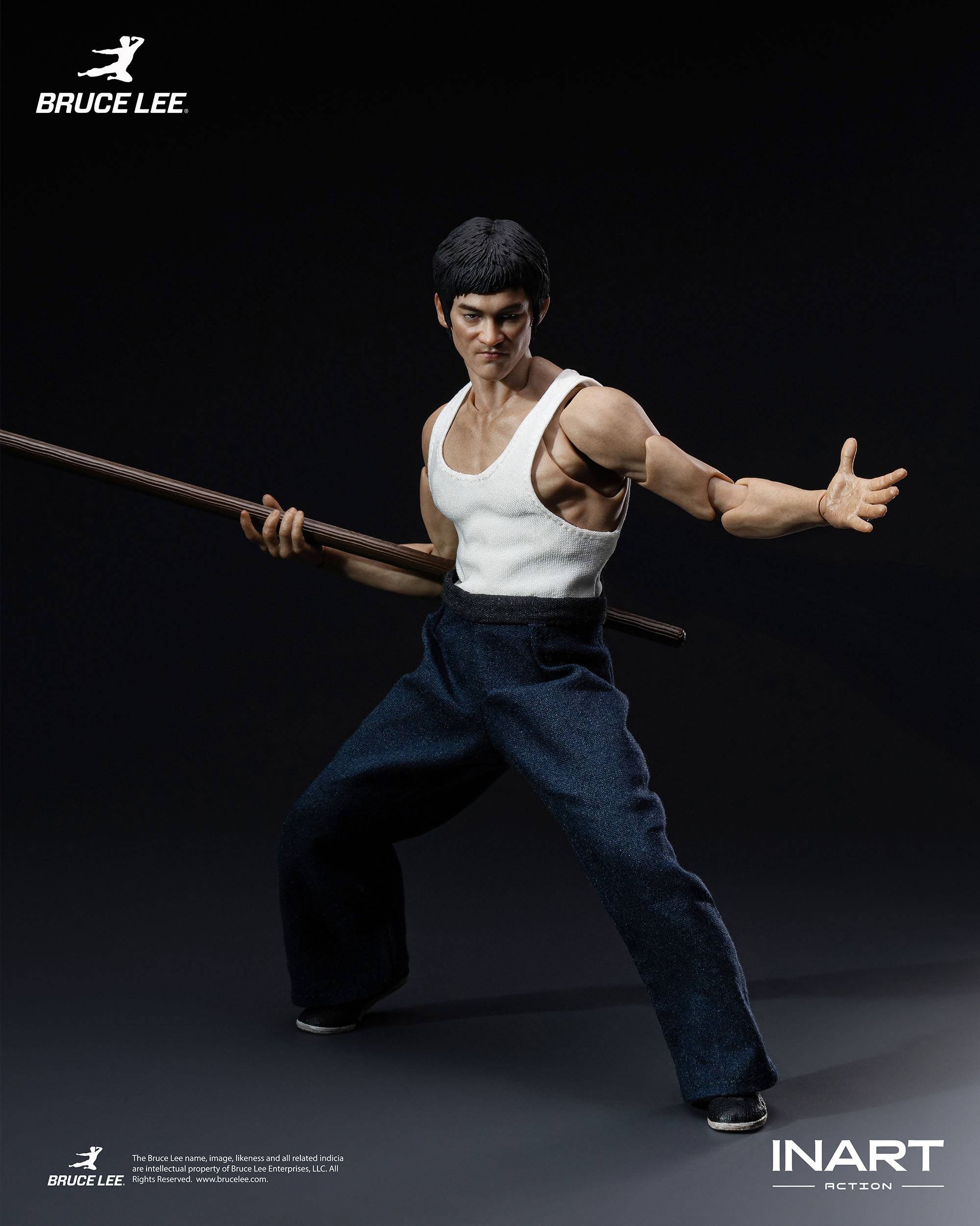 INART - Bruce Lee - 1/12 Scale Kung Fu Outfit Version Action Figure TOPGK