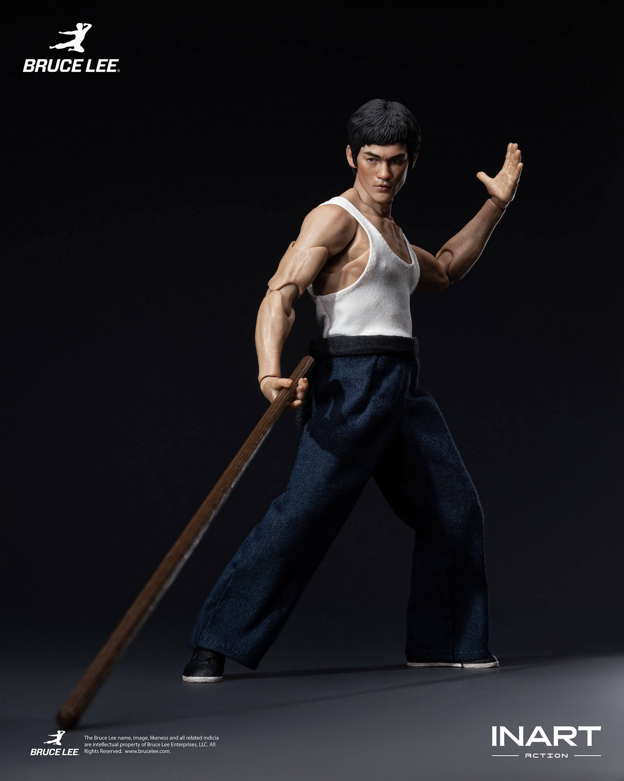 INART - Bruce Lee - 1/12 Scale Kung Fu Outfit Version Action Figure TOPGK
