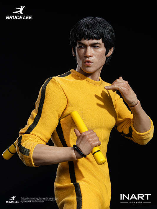 INART – Bruce Lee (Yellow Jumpsuit) – Bruce Lee Collectible Figure 1/6 Scale (Licensed) - Image 4