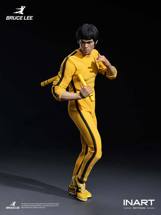 INART – Bruce Lee (Yellow Jumpsuit) – Bruce Lee Collectible Figure 1/6 Scale (Licensed) - Image 5
