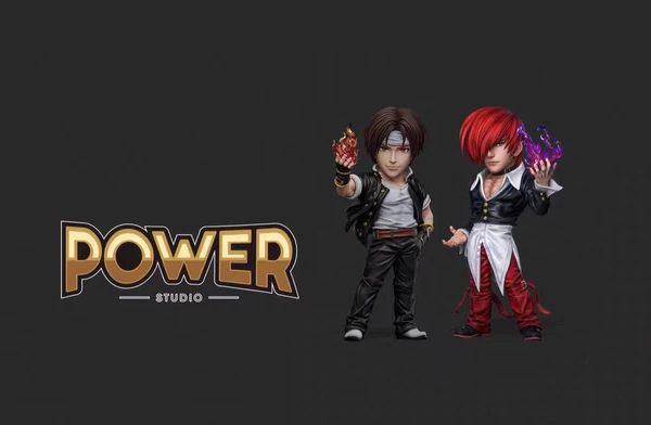 Iori Yagami and Kyo Kusanagi Power Studio