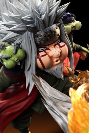 Jump Fifty Luffy Studio - Naruto Naruto Jiraiya & Fukasaku & Shima Statue
