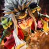 Jump Fifty Luffy Studio - Naruto Naruto Jiraiya & Fukasaku & Shima Statue