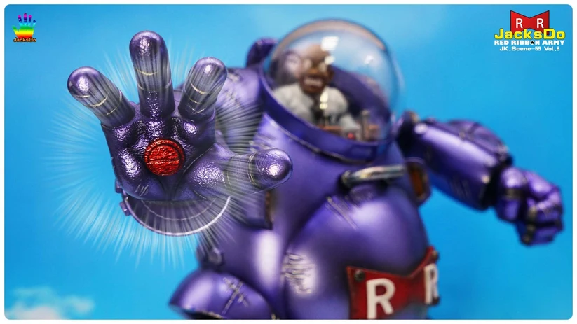 JacksDo – Dragon Ball – Officer Black – Red Ribbon Army Vol. 8 Statue (HG & SHF Scale, Limited Edition) - Image 8