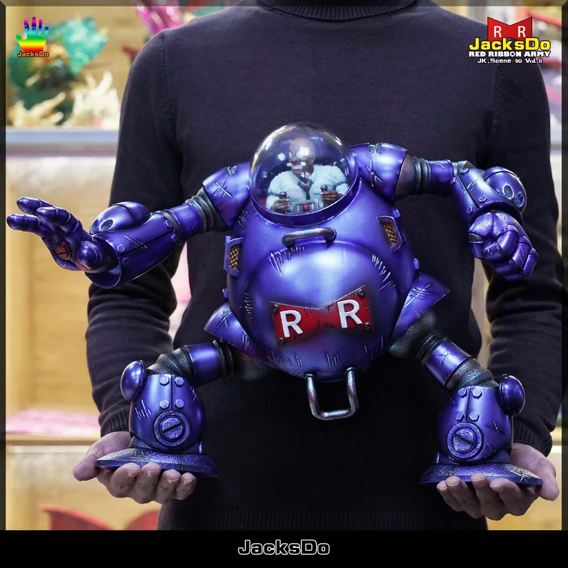 JacksDo – Dragon Ball – Officer Black – Red Ribbon Army Vol. 8 Statue (HG & SHF Scale, Limited Edition) - Image 10