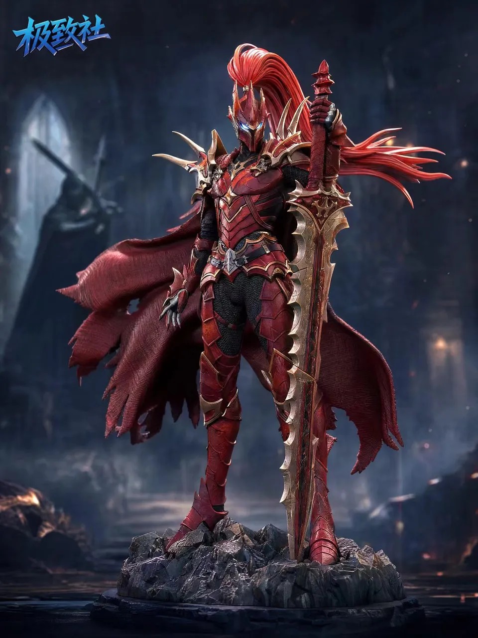 JiZhiShe Studio Solo Leveling Red Igris Statue