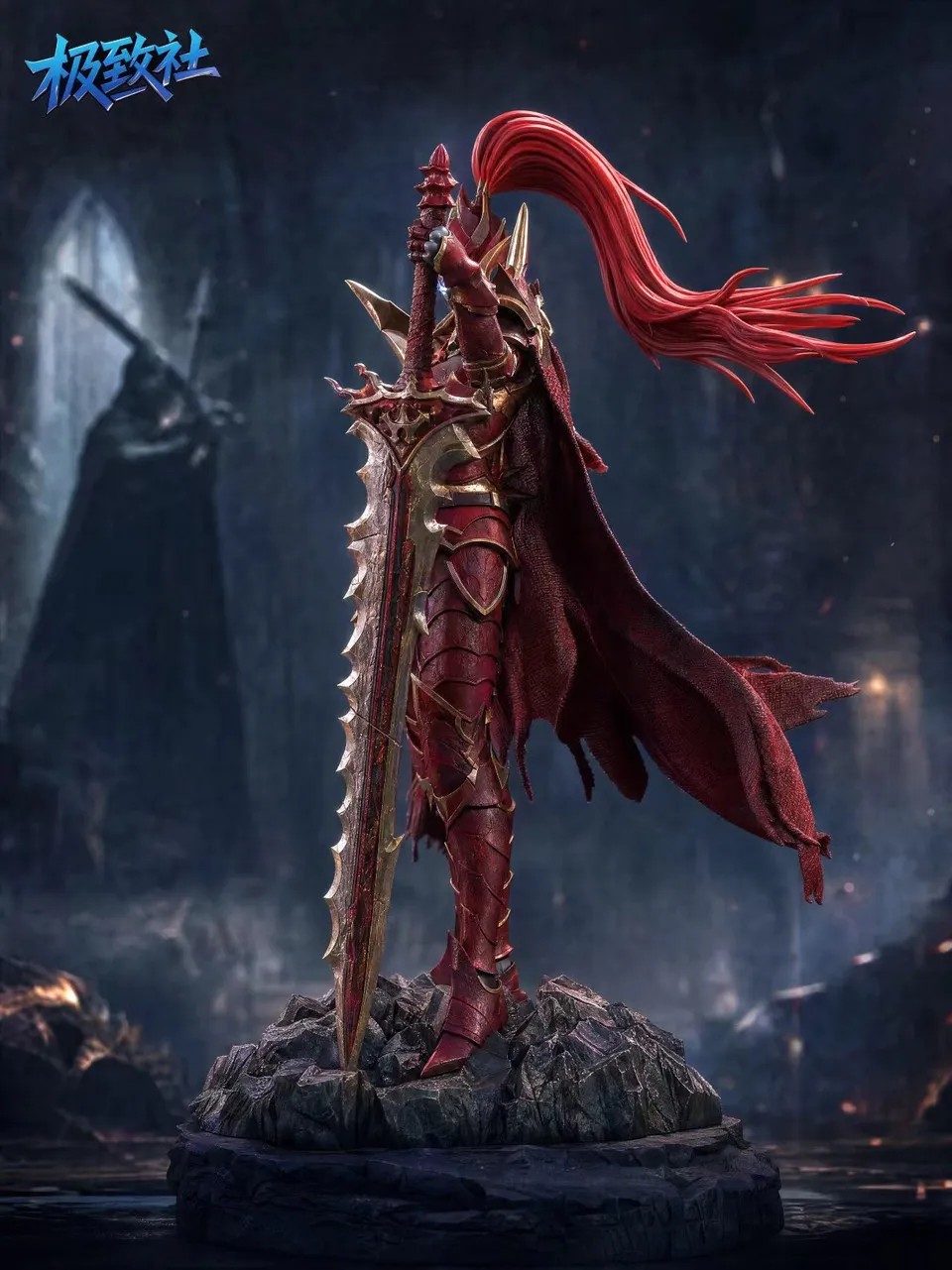 JiZhiShe Studio Solo Leveling Red Igris Statue