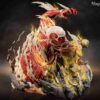 Jiang Xing Studio Attack on Titan Colossal Titan & Armored Titan Statue