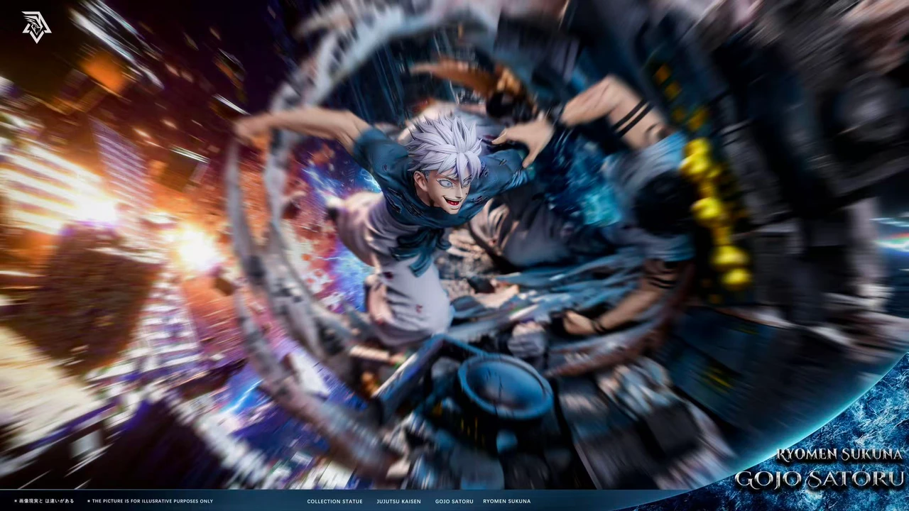 Jujutsu Kaisen Gojo Satoru vs Ryomen Sukuna 16 Scale TOPGK Statue-SSC Studio