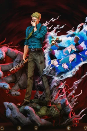 Jujutsu Kaisen Kento Nanami Battle-Damaged TOPGK Statue– Fantasy Studio