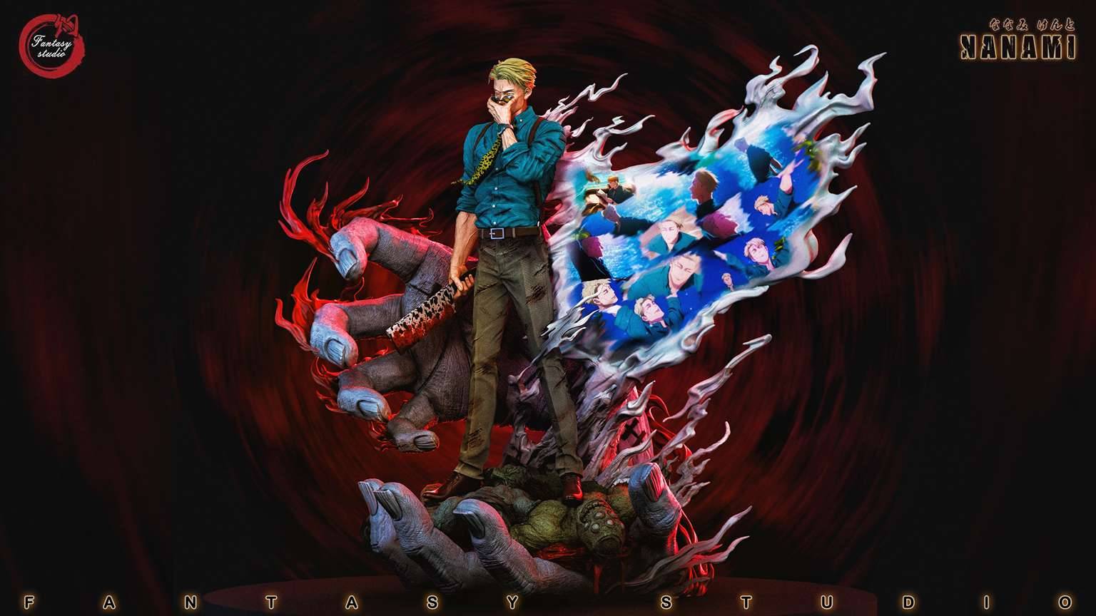 Jujutsu Kaisen Kento Nanami Battle-Damaged TOPGK Statue– Fantasy Studio