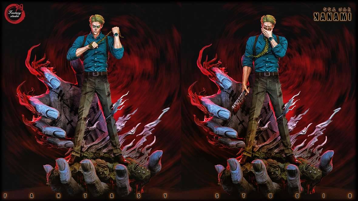 Jujutsu Kaisen Kento Nanami Battle-Damaged TOPGK Statue– Fantasy Studio