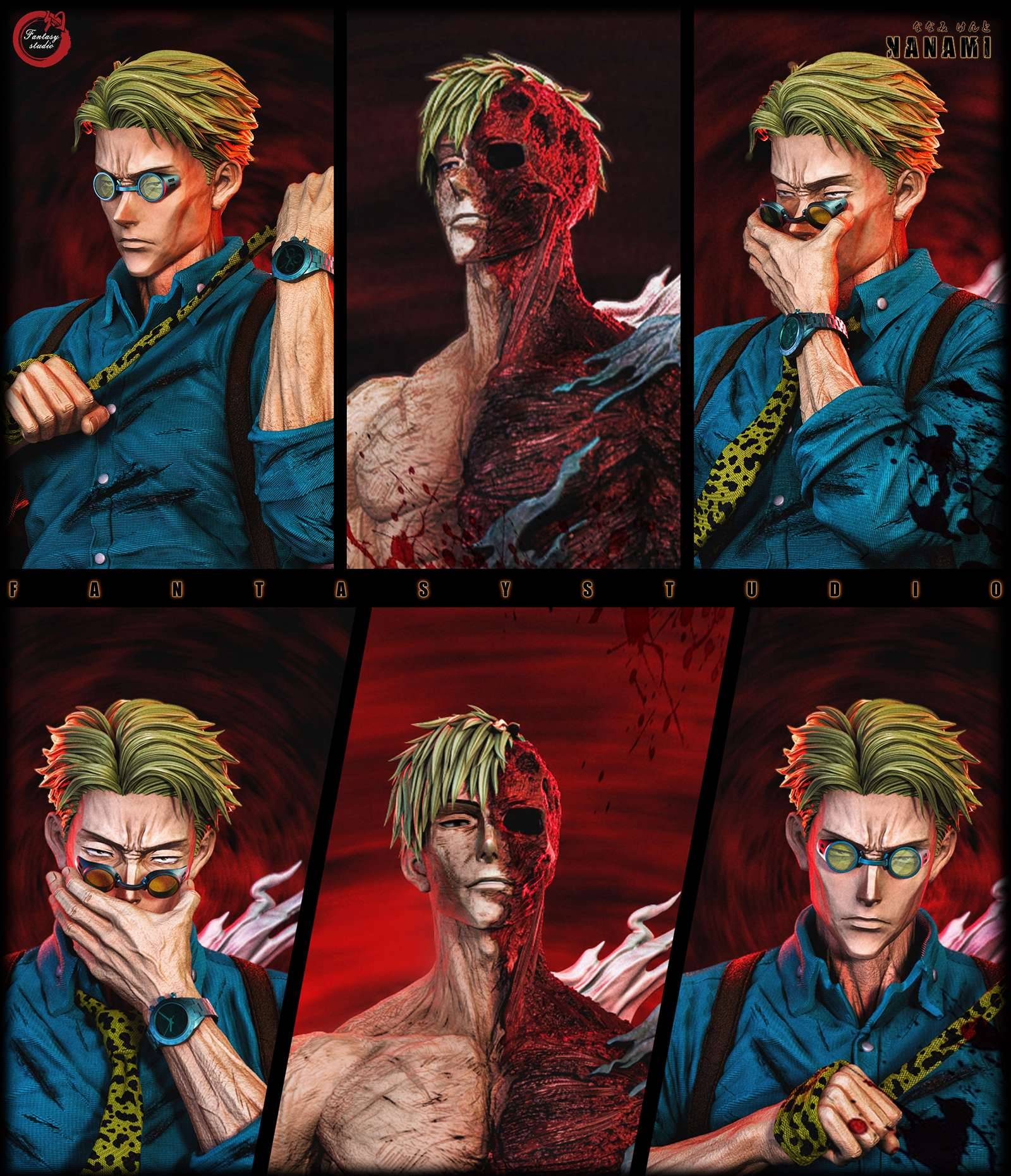 Jujutsu Kaisen Kento Nanami Battle-Damaged TOPGK Statue– Fantasy Studio