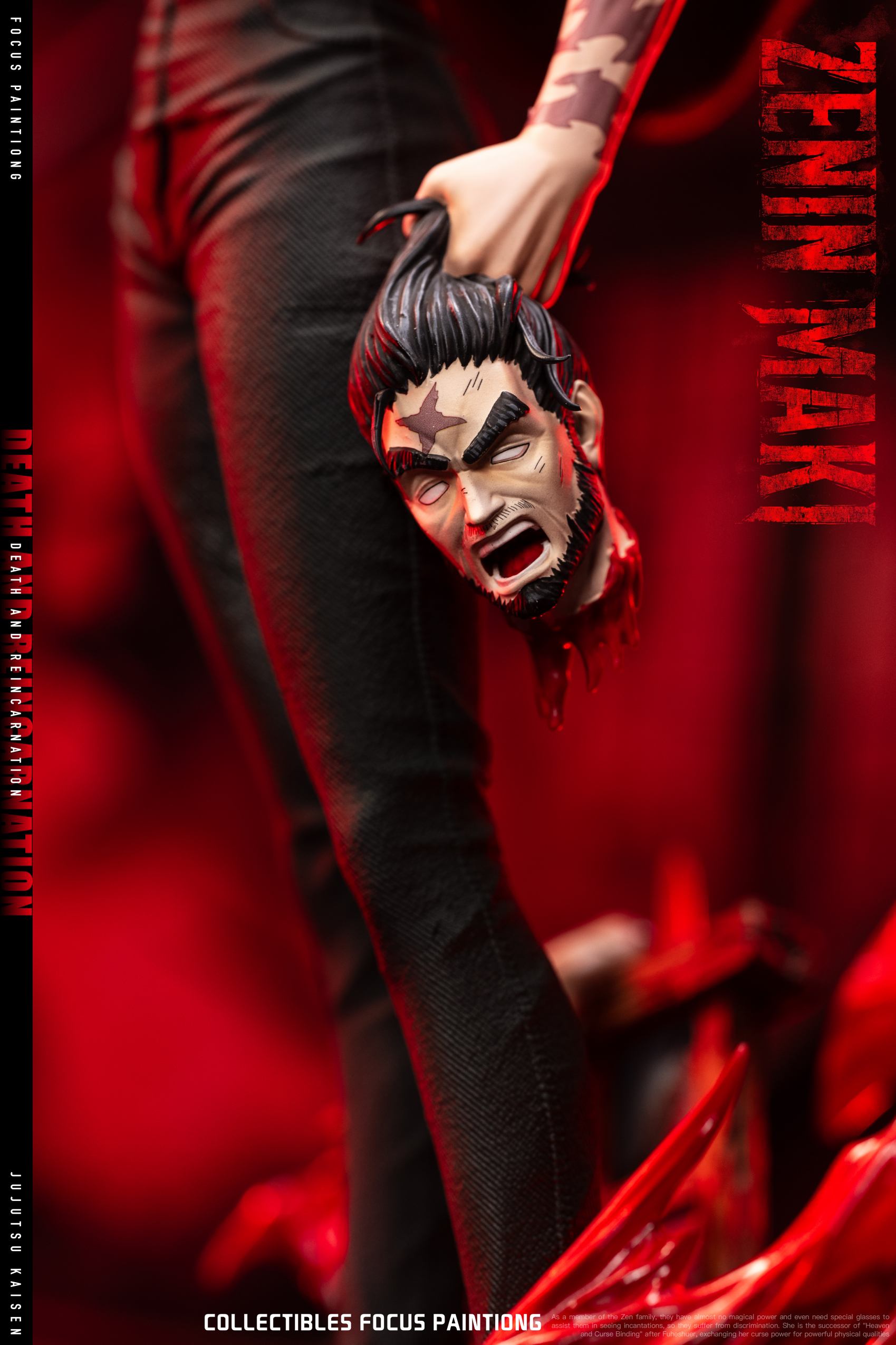 Jujutsu Kaisen Maki Zenin 16 Scale TOPGK Statue-BBA Studio