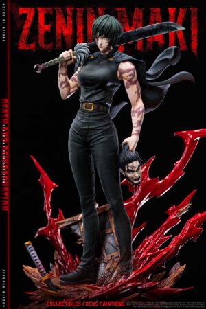 Jujutsu Kaisen Maki Zenin 16 Scale TOPGK Statue-BBA Studio