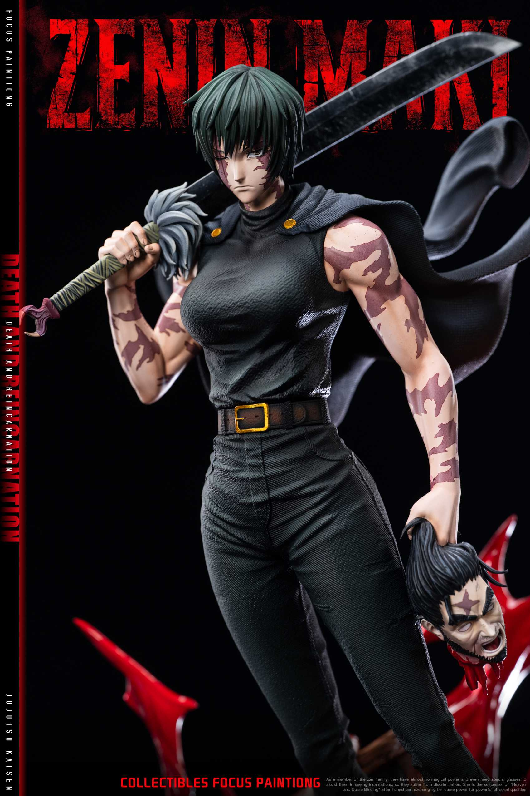Jujutsu Kaisen Maki Zenin 16 Scale TOPGK Statue-BBA Studio