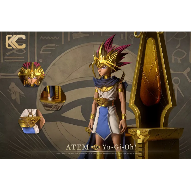 KC Studio – Yu-Gi-Oh! – Yami Yugi (Pharaoh Atem) – 1/6 Scale Statue - Image 2