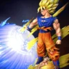 KDC - Dragon Ball - SSJ Goku vs Kid Buu 1/4 Scale TOPGK Limited Statue with LED