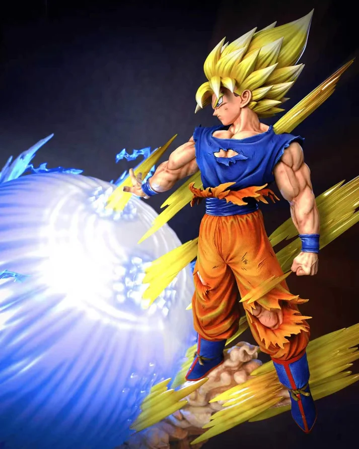 KDC - Dragon Ball - SSJ Goku vs Kid Buu 1/4 Scale TOPGK Limited Statue with LED