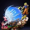 KDC - Dragon Ball - SSJ Goku vs Kid Buu 1/4 Scale TOPGK Limited Statue with LED